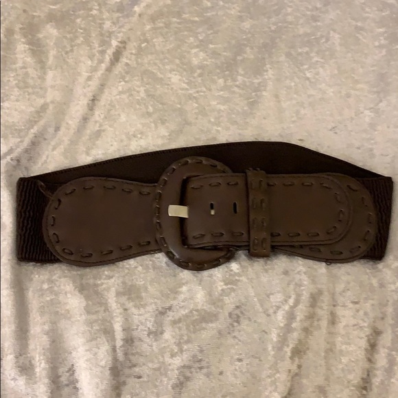 Francesca's Collections Accessories - Brown thick belt